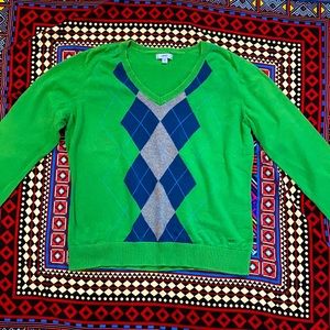 Izod argyle sweater